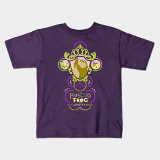 The Princess and the Frog 10th Anniversary Kids T-Shirt